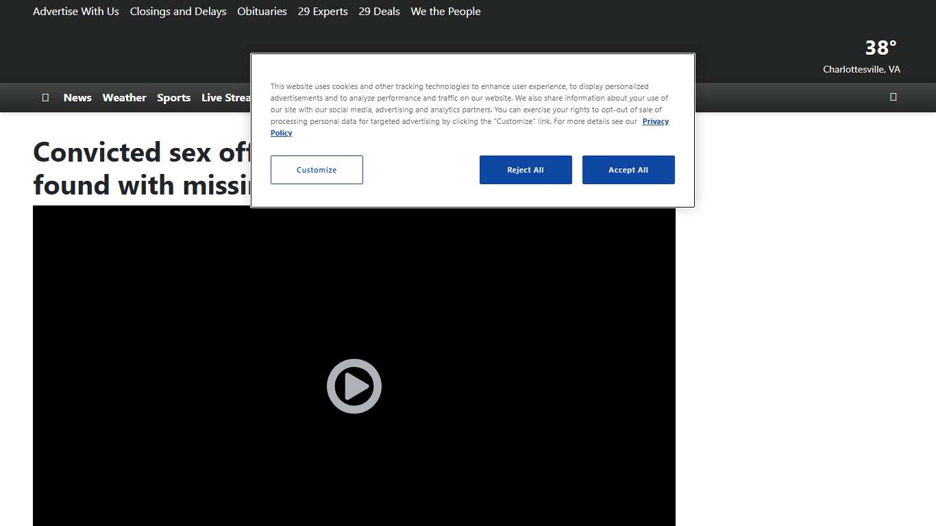 Convicted sex offender arrested after being found with missing 12-year-old girl: authorities
